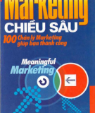 Ebook Marketing chiều sâu - 100 chân lý Marketing giúp bạn thành công - Nxb. Lao động - Xã hội